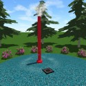 Tall Rain Pipe