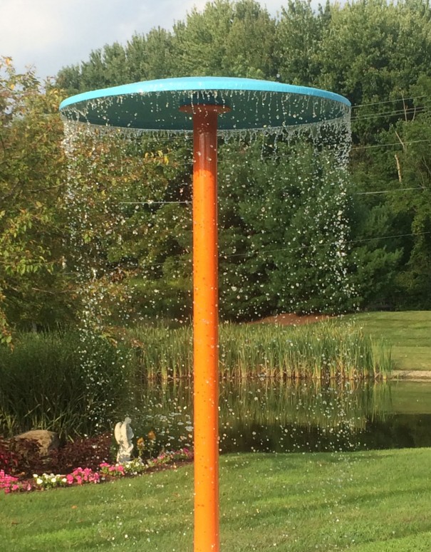 Large Umbrella Water Play Features by My Splash Pad