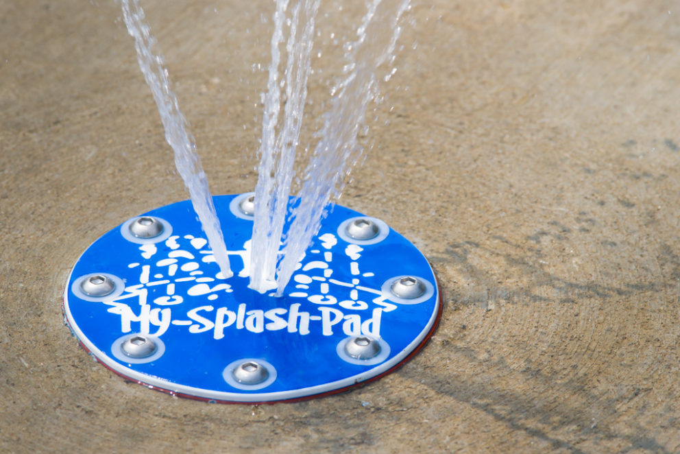 Commercial Splash Pad Nozzles & Foot Plates by My Splash Pad