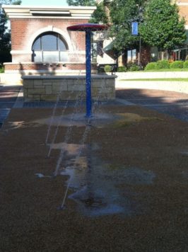 My Splash Pad installed Splash Pad at Papilion, Nebraska