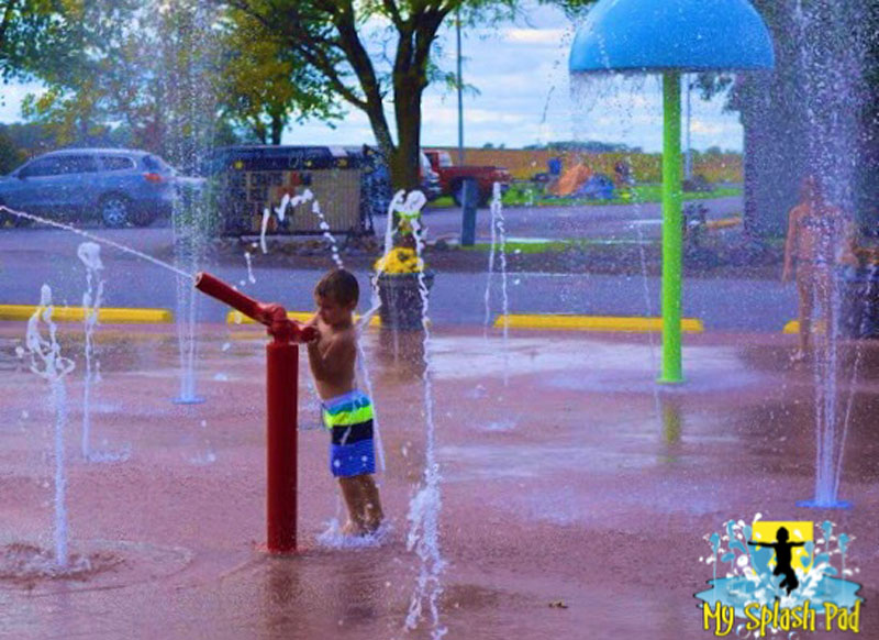 My Splash Pad water park cannon splashpad spray ground fountain pads parks manufacturer installer