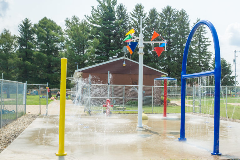 My Splash Pad Mister Bar Water Play Feature