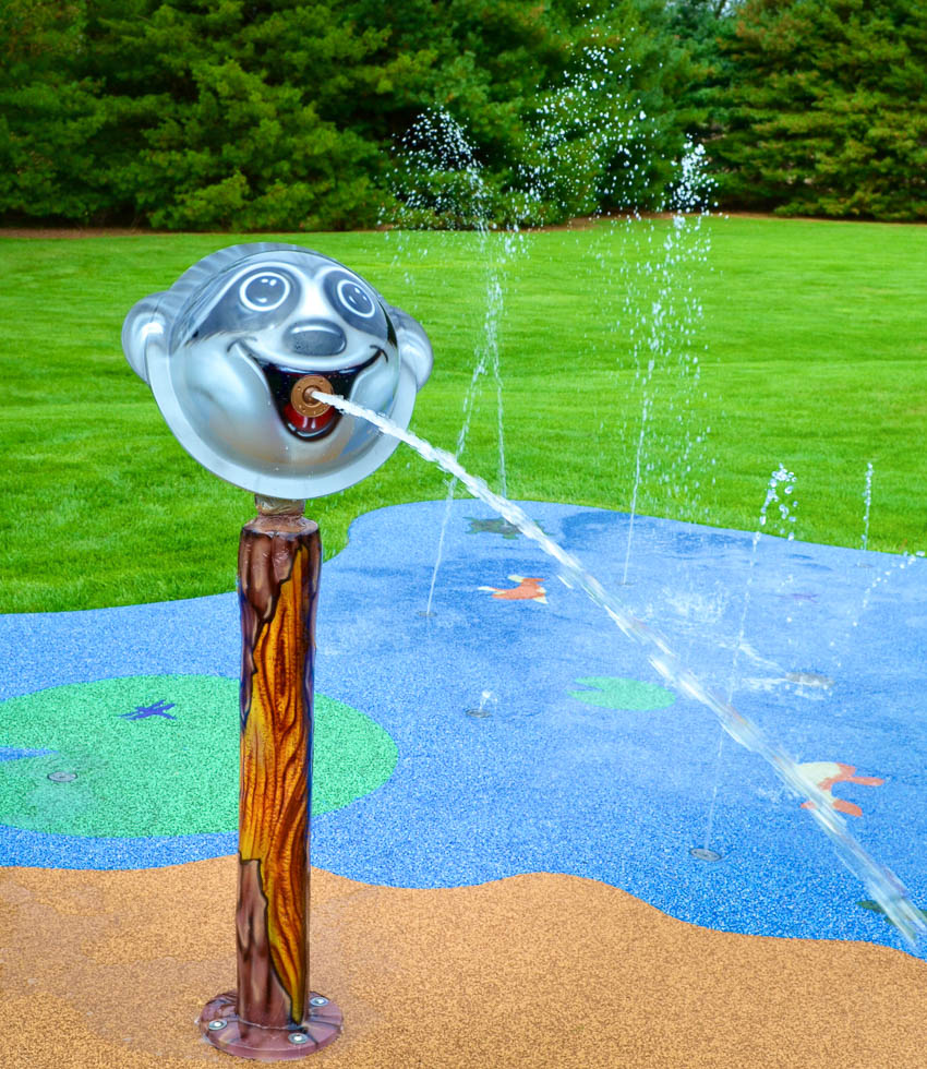 Single Axis Water Cannon Water Play Features