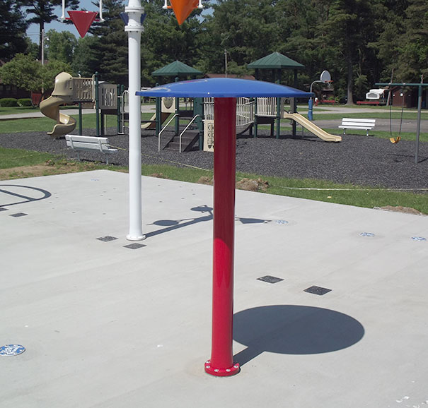 Extra Large Umbrella Water Play Features by My Splash Pad