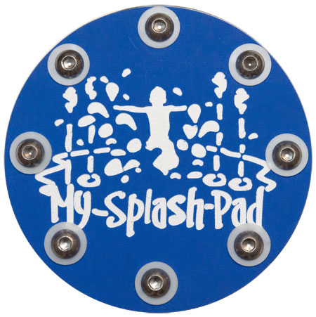 My Splash Pad Foot Plate water play features