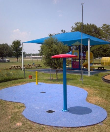 floating splash pad