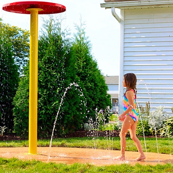 A Full-Scale Splash Pad Without the Wait