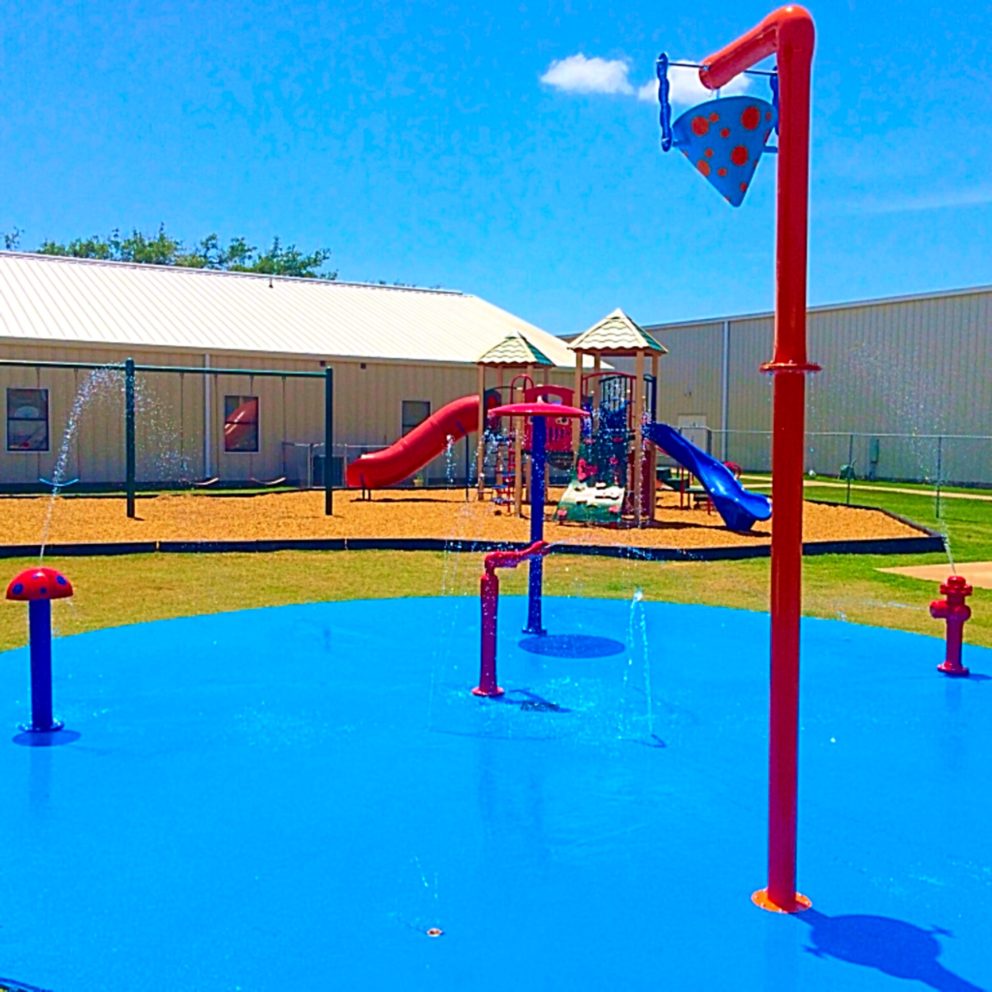 My Splash Pad water play feature fiberglass spray park playground