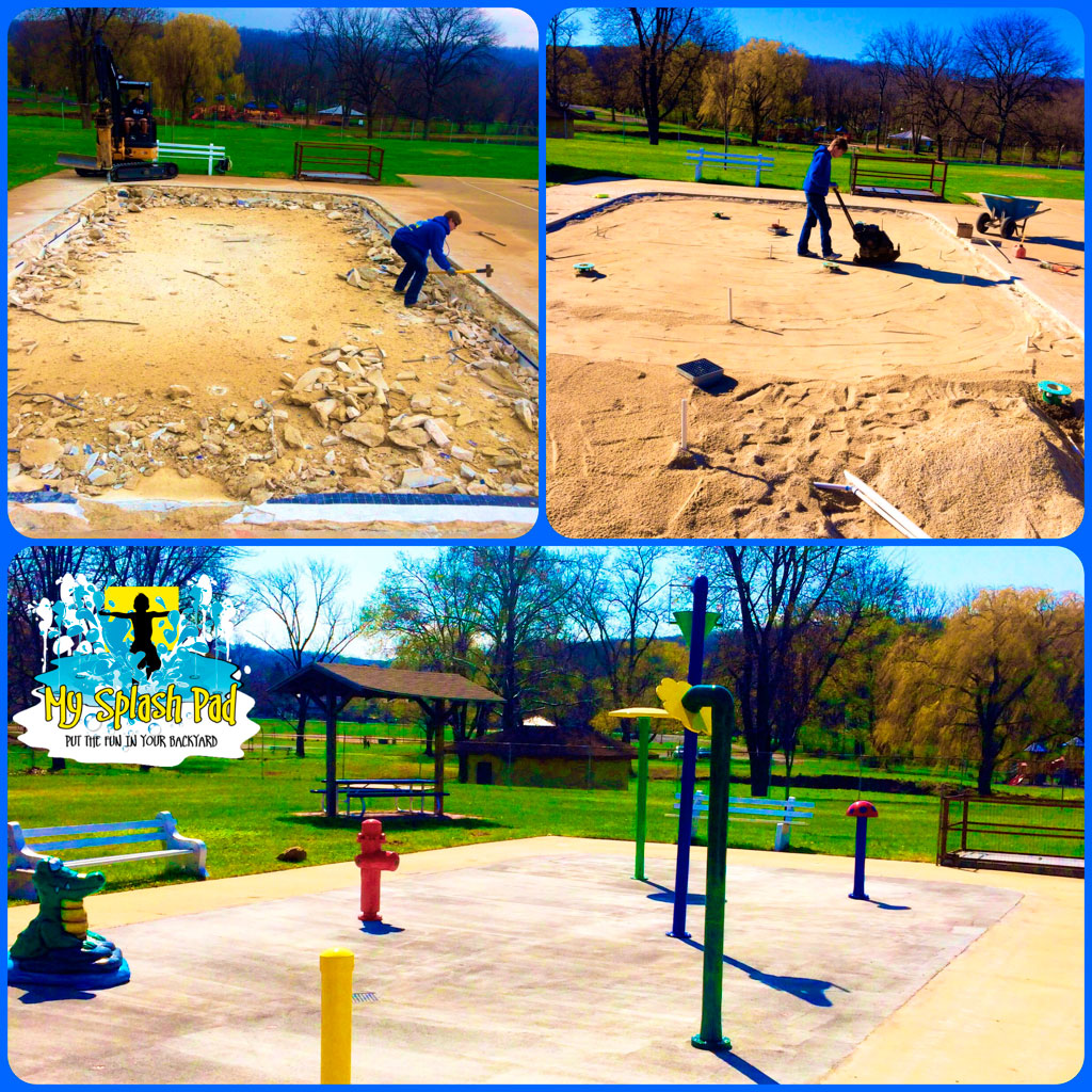 Commercial Spray Park for YMCA