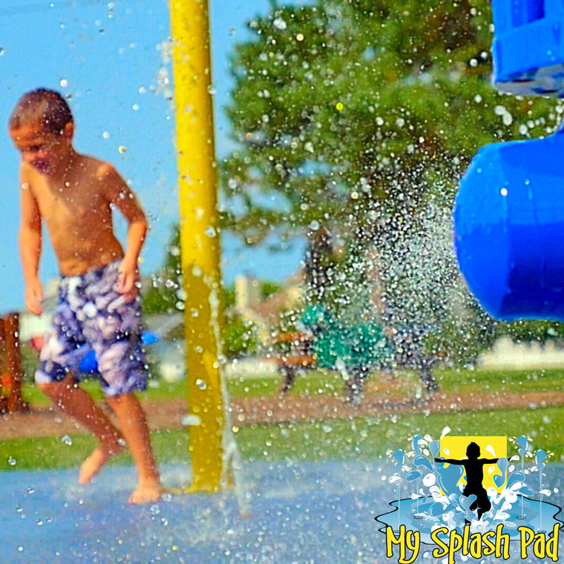 My Splash Pad Akron Ohio OH HOA residential water park installer commercial play