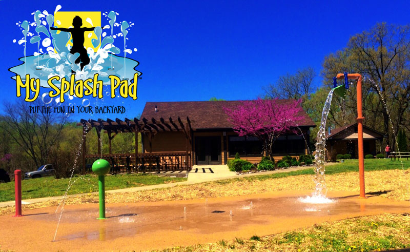 My Splash Pad Barren Heights resort Kentucky water park installer splashpad pads splashpads parks