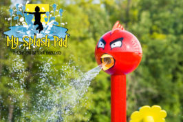 My Splash Pad Birdie Spray ground water park splashpad splashpads installer