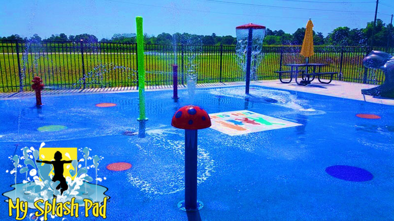 My Splash Pad Daycare Preschool water park installer spray fountain commercial aquatic playground manufacturer