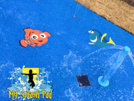 My Splash Pad Disney Finding Nemo splashpad pads Dory water park aquatic play area