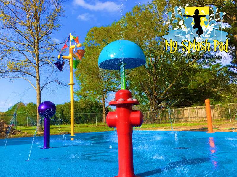 My Splash Pad Iberia Parish Louisiana LA spray park water playground aquatic play area splashpad installer