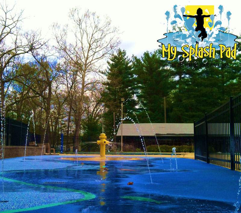 My Splash Pad Lake Kandel swim club splashpad splashpads pads water park installer New Jersey NJ East Coast