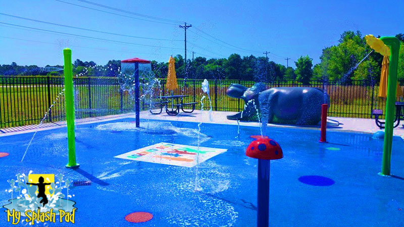 My Splash Pad North Carolina Daycare Preschool splashpad installer water park commercial splashpad manufacturer