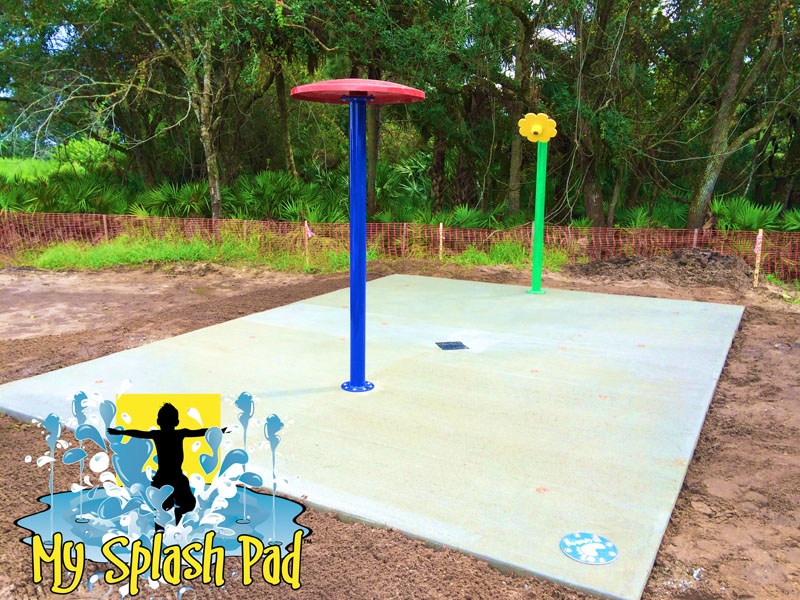 My Splash Pad Strom HOA Melbourne FL Florida splashpad aquatic park water spray playground