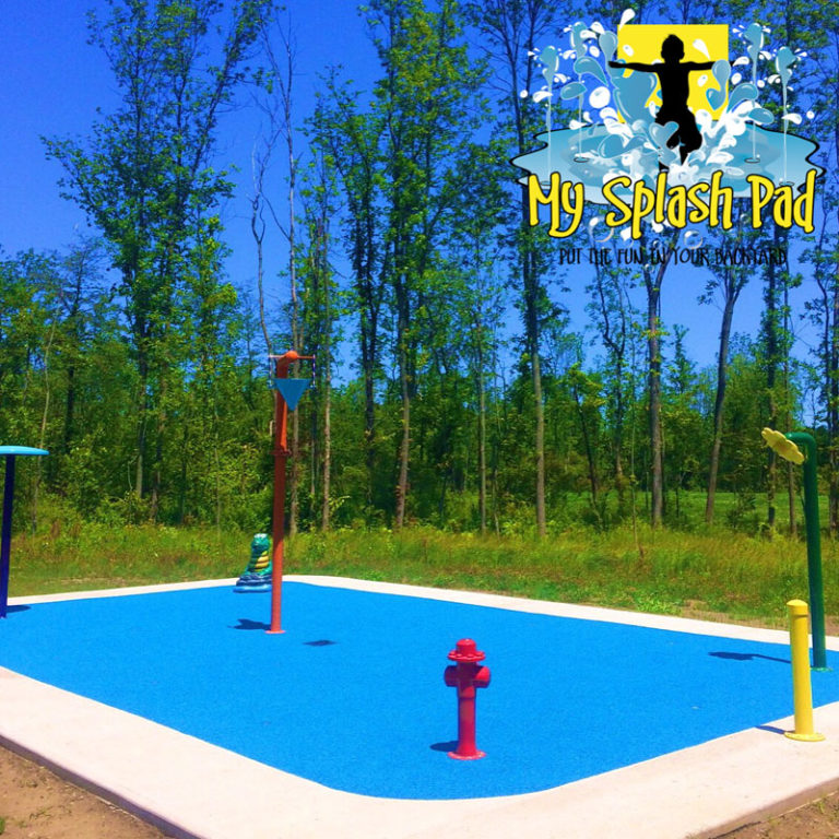 My Splash Pad TLC daycare splashpad water park spray ground fountain play area aquatic playground installer equipment manufacturer