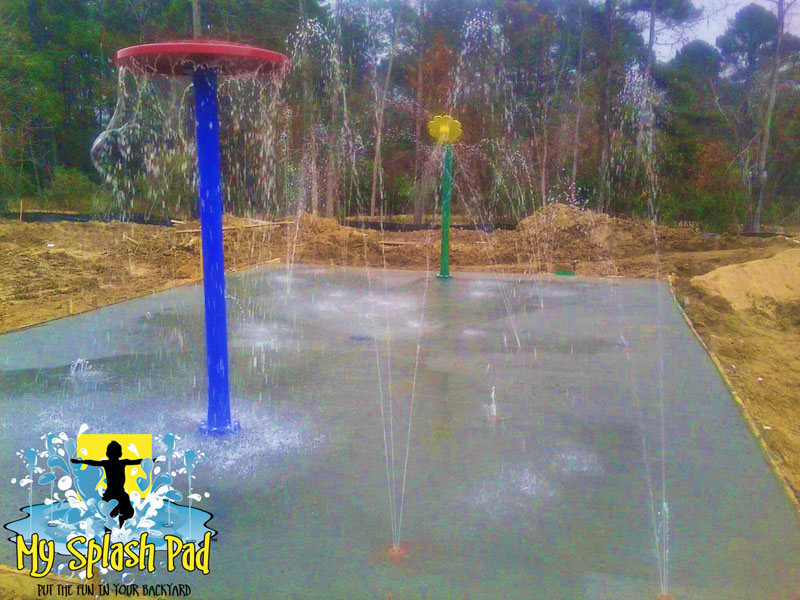My Splash Pad Tennessee TN neightborhood water park splashpad installer
