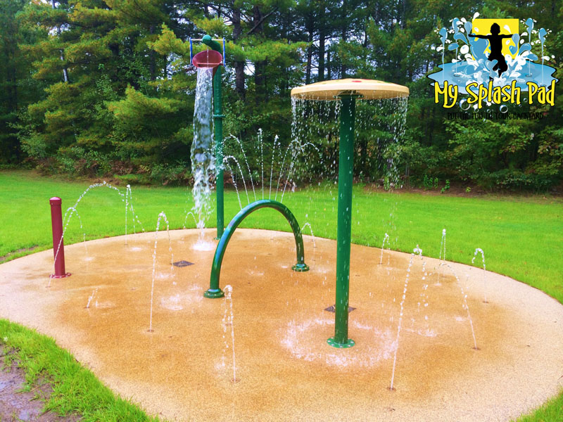 My Splash Pad commercial splashpad equipment manufacturer installer water park aquatic play area