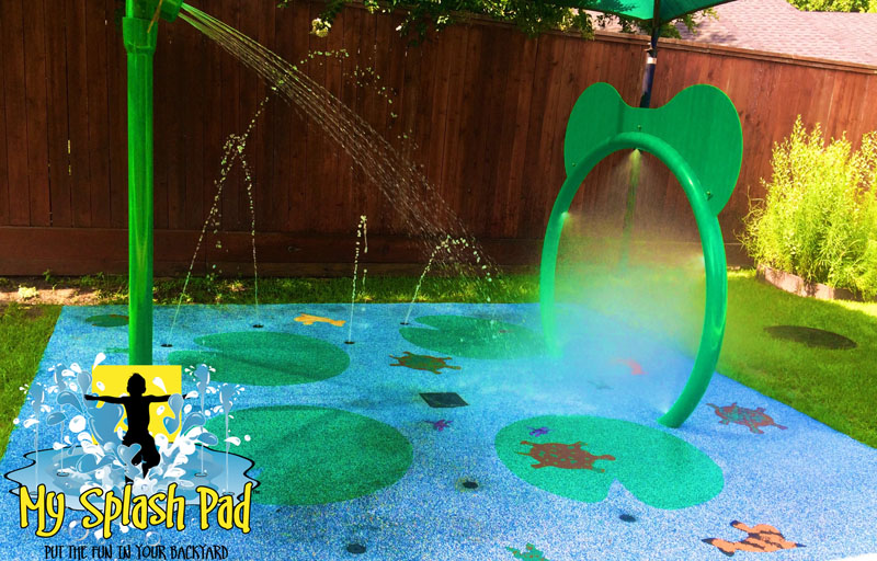 My Splash Pad daycare splashpad installer Texas TX pads water park