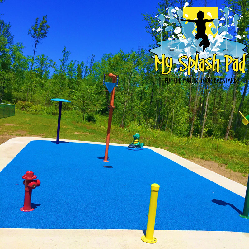 My Splash Pad daycare water park installer NY OH PA NJ VA WV PA spray playground aquatic play area manufacturer