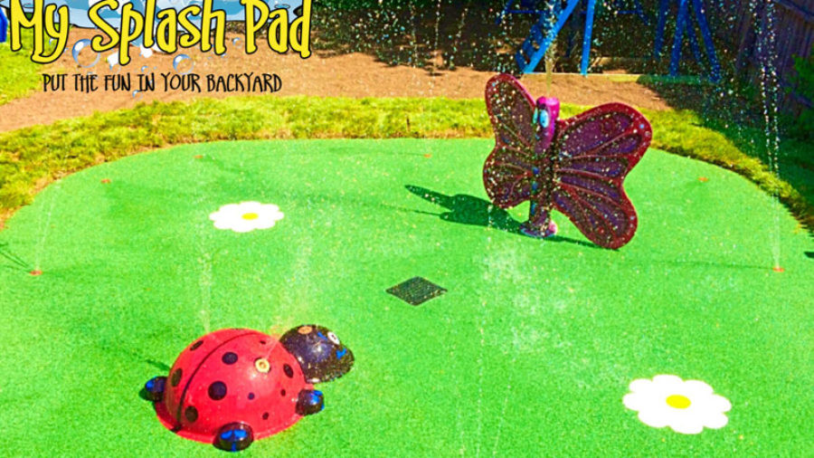 My Splash Pad home water park installer splashpad pads splashpads spray fountain ground playground