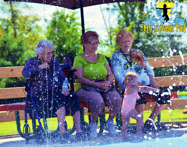 Commercial Splash Pad at Van Wert YMCA Water Park in Van Wert, OH