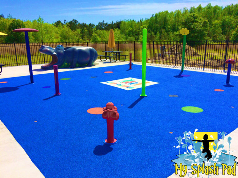 My Splash Pad preschool daycare splashpad water park installer NC SC GA FL AL VA WV aquatic playground