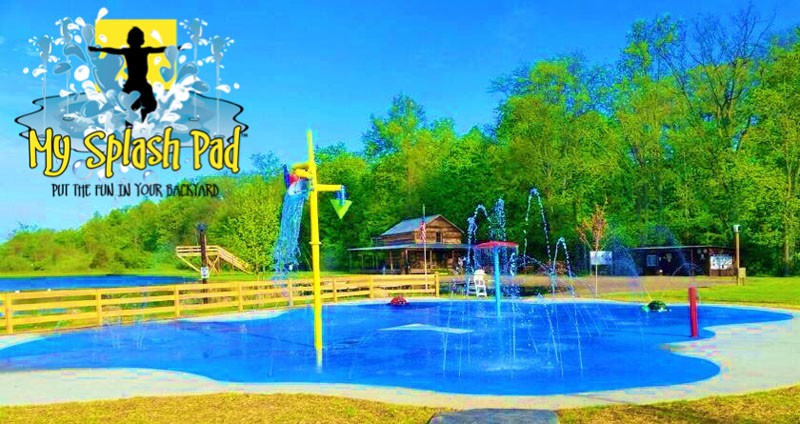 My Splash Pad spray park installer YMCA Van Wert Ohio OH campground splashpad spray fountain equipment