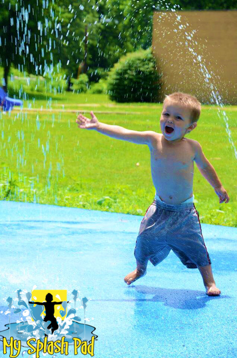 My Splash Pad spray park water play area fountain splashpad pads equipment manufacturer parks playground