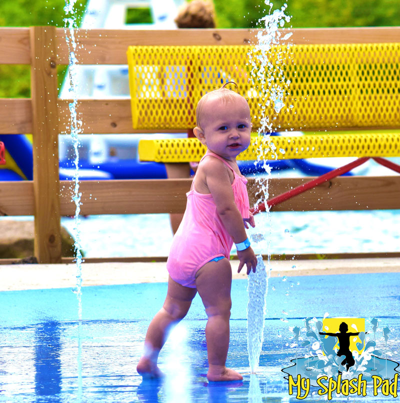 My Splash Pad water park YMCA Van Wert Ohio OH camp spray ground playground aquatic splashpad splashpads commercial installer