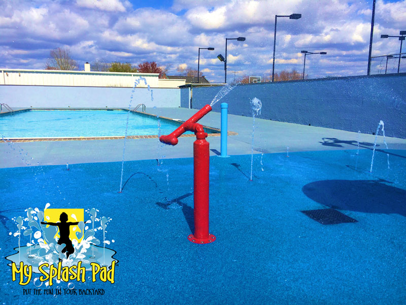 My Splash Pad water park commercial splashpad parks pads spray fountain installer