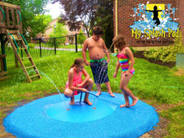 My Splash Pad water park for your backyard splashpad installer Ohio Autism Speaks