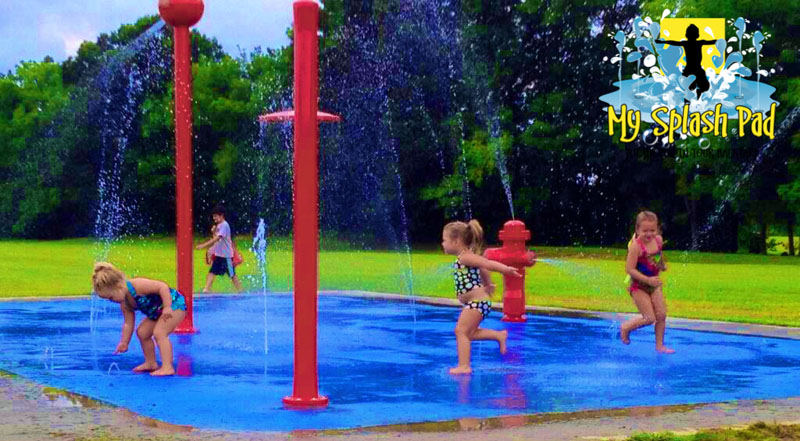 My Splash Pad water park installer Ohio equipment manufacturer playground play toys