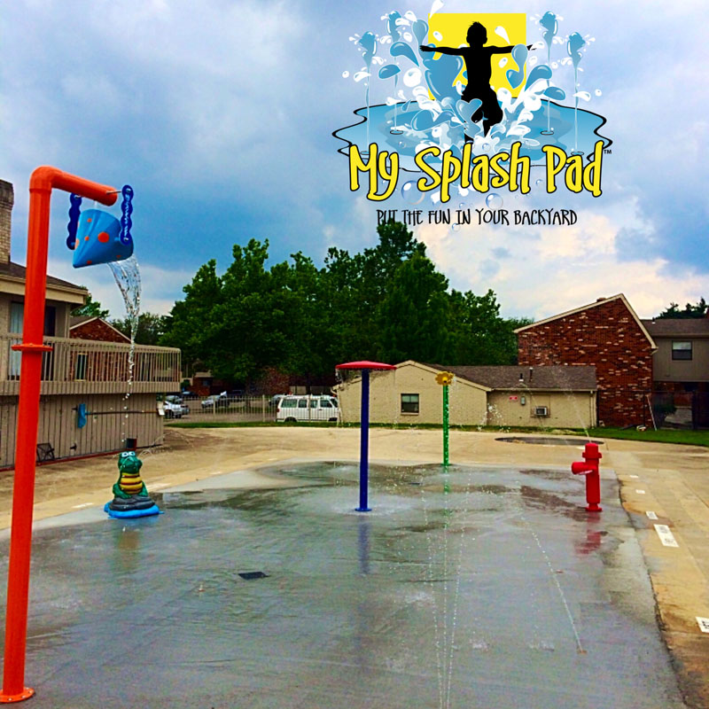My Splash Pad water park installer Ohio manufacturer commercial splashpad equipment spray playground fountain