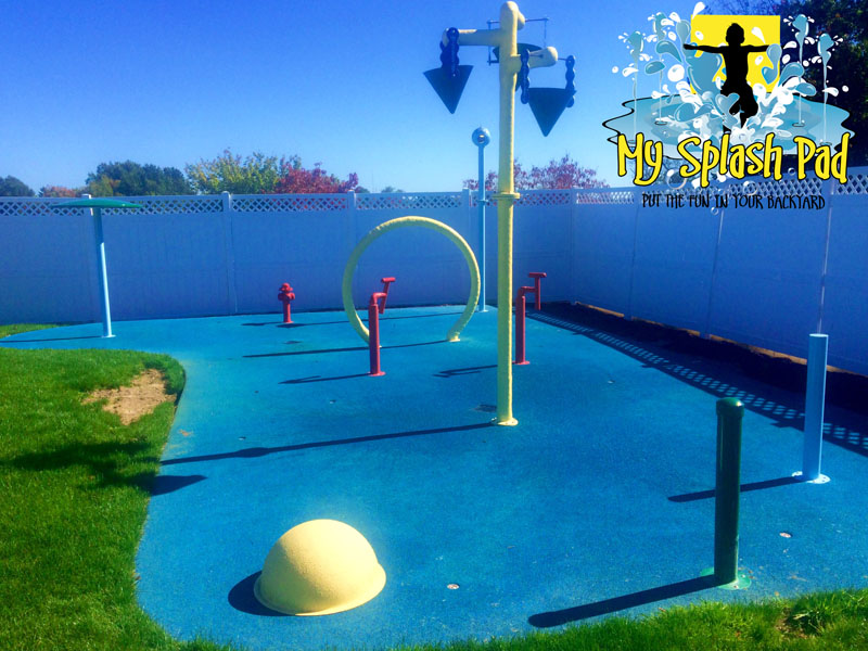 My Splash Pad water park installer PA Pennsylvania aquatic center splashpad equipment toys