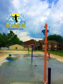 My Splash Pad water park manufacturer installer commercial spray fountain pool demo