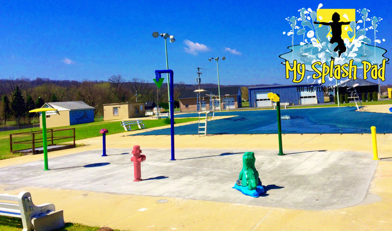 My Splash Pad water park play feature toys equipment manufacturer installer commercial