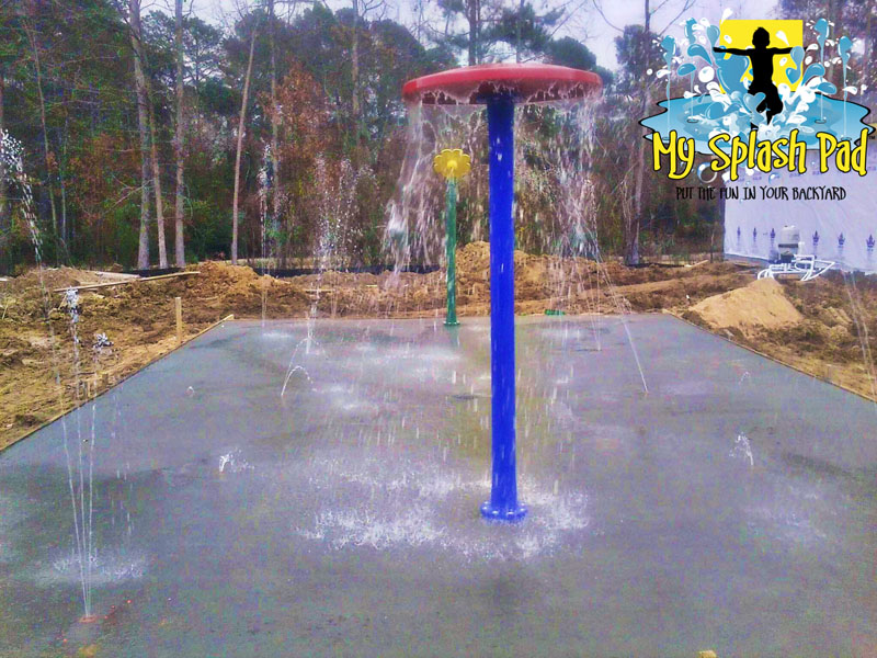 My Splash Pad water park spray playground foutain aquatic play area splashpad pads installer