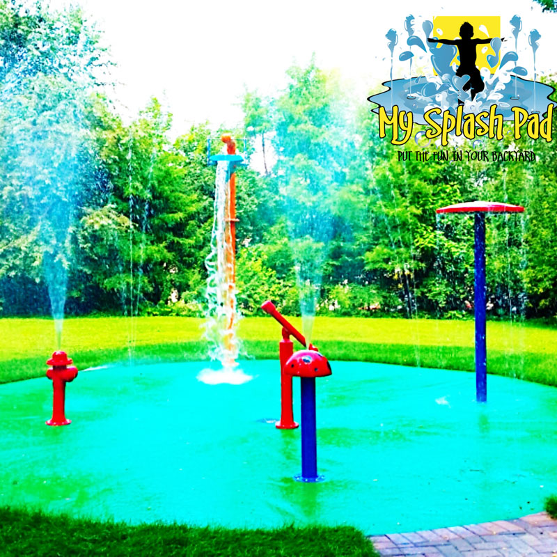 My Splash Pad water play park spray ground toys fountain splashpad pads parks splashpads