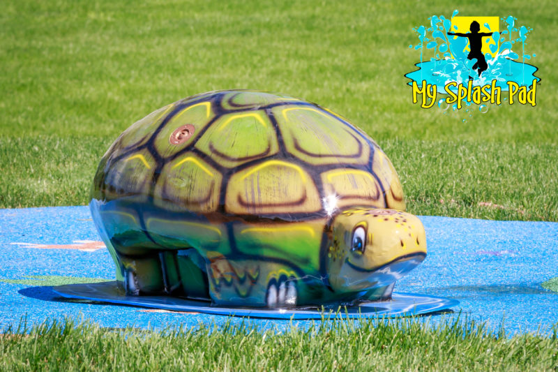 My Splash Pad Medium Turtle Water Play-Features