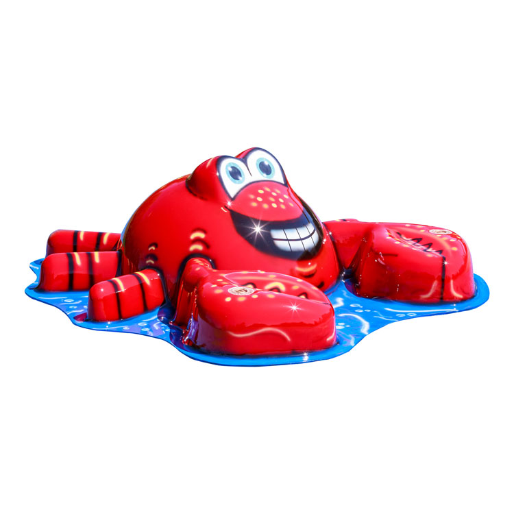 My Splash Pad Crab Water Play Features
