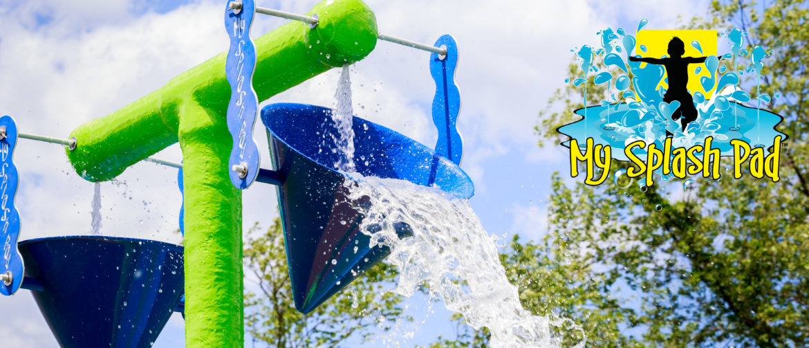 My Splash Pad Double Fun Water Play Features