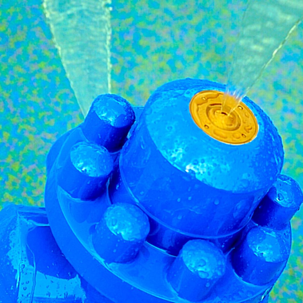 My Splash Pad Fire Hydrant water play feature toy for splashpad pads park parks Coventry Ohio OH HOA installer