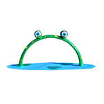 My Splash Pad Mini Frog Arch Water Play Features