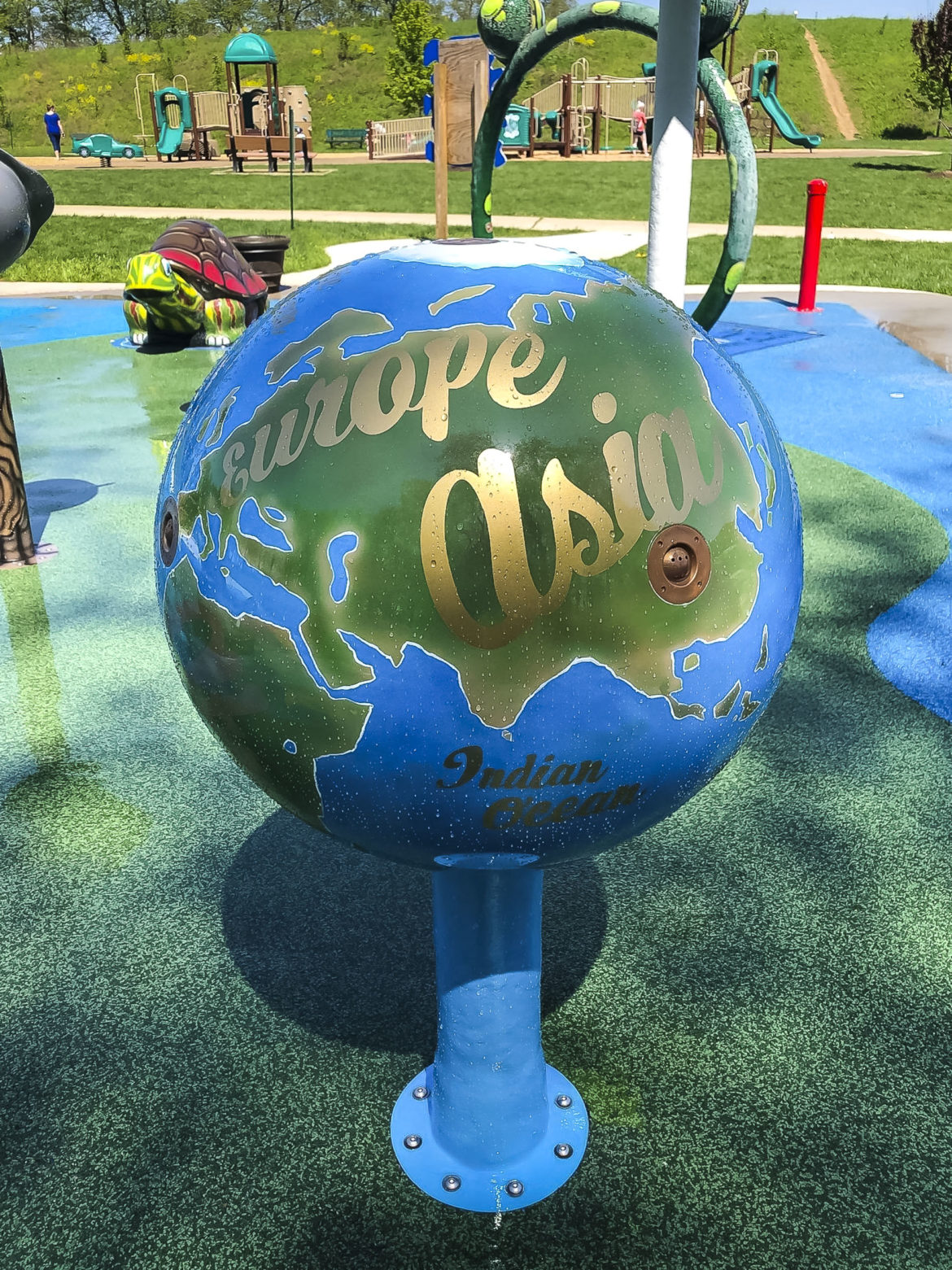 Globe Water Play Features