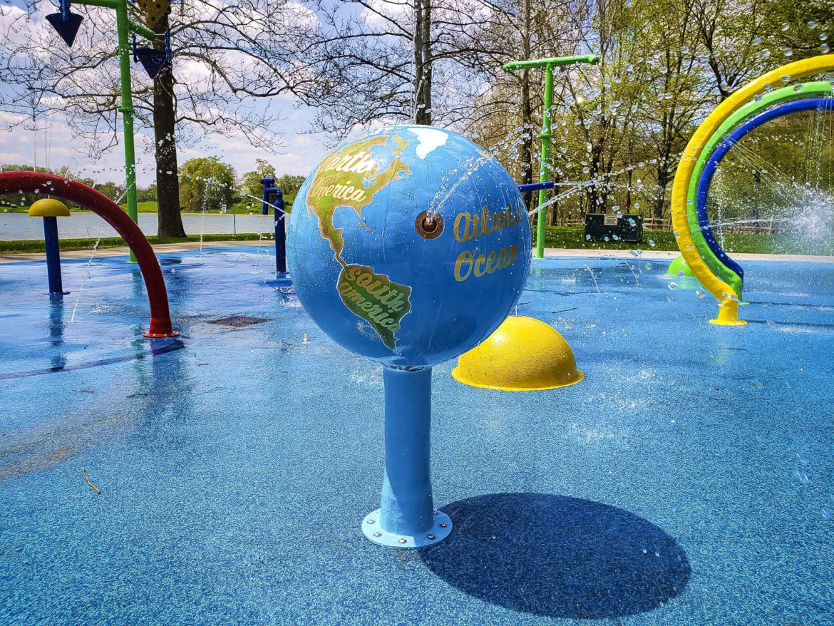 Globe Water Play Features