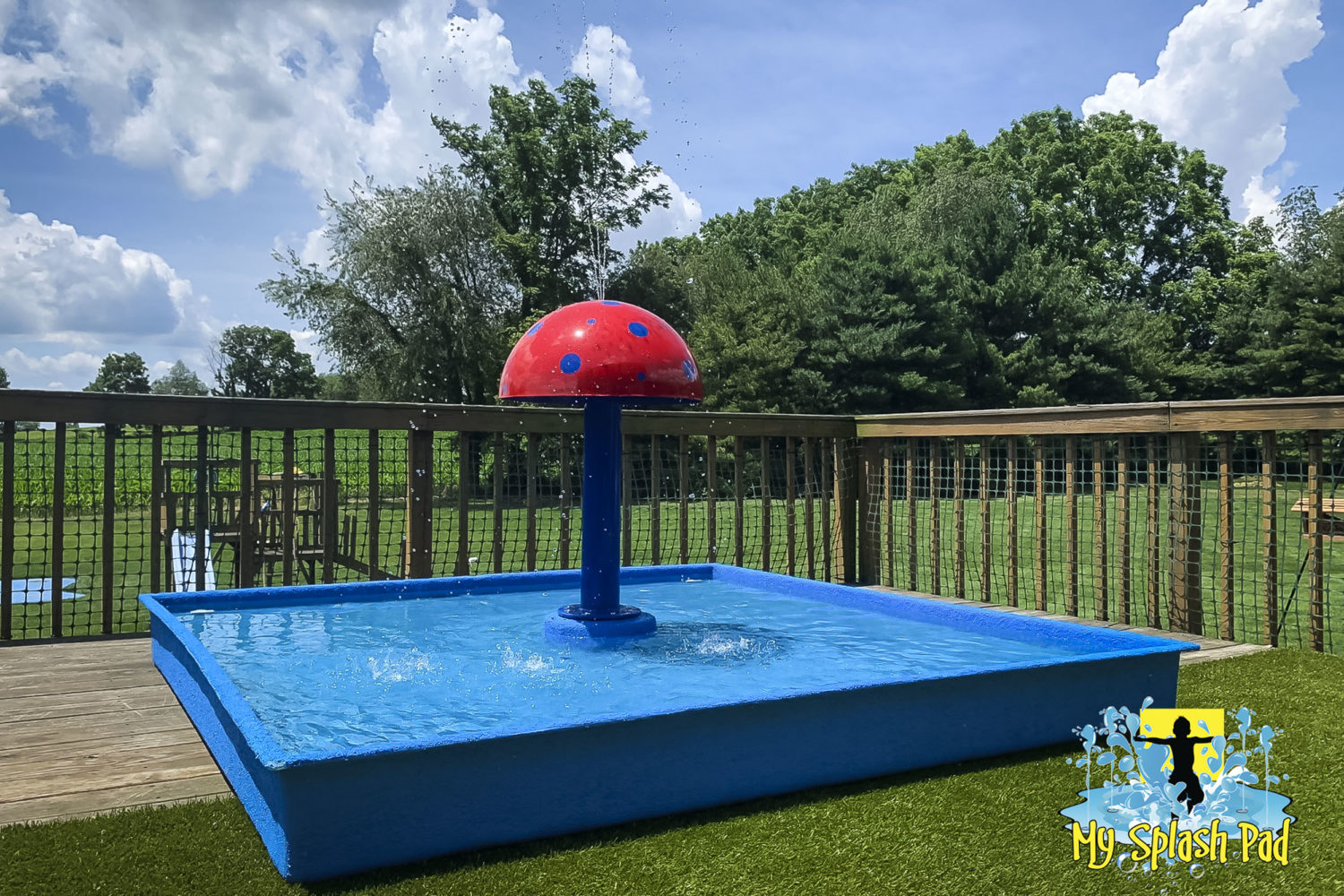 Wading Pool Features for DO-IT-YOURSELF SPLASH PAD KITS